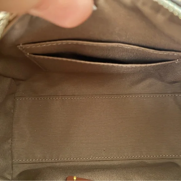 Coach Tan and Brown Signature Satchel MINI - Picture 8 of 15